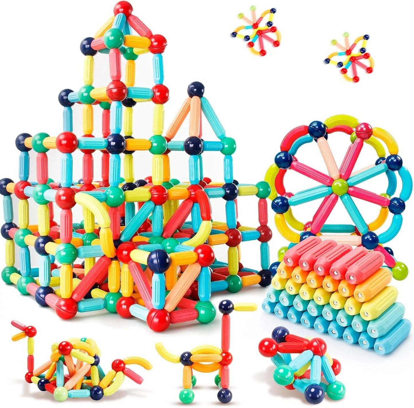 OyunLab™ Magnetik Çubuk Seti